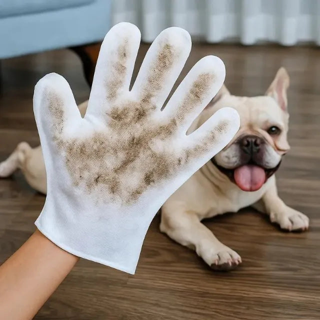 Luva umedecida - BANHO A SECO PARA CÃES E GATOS Sucesso Ativo Enviar Título